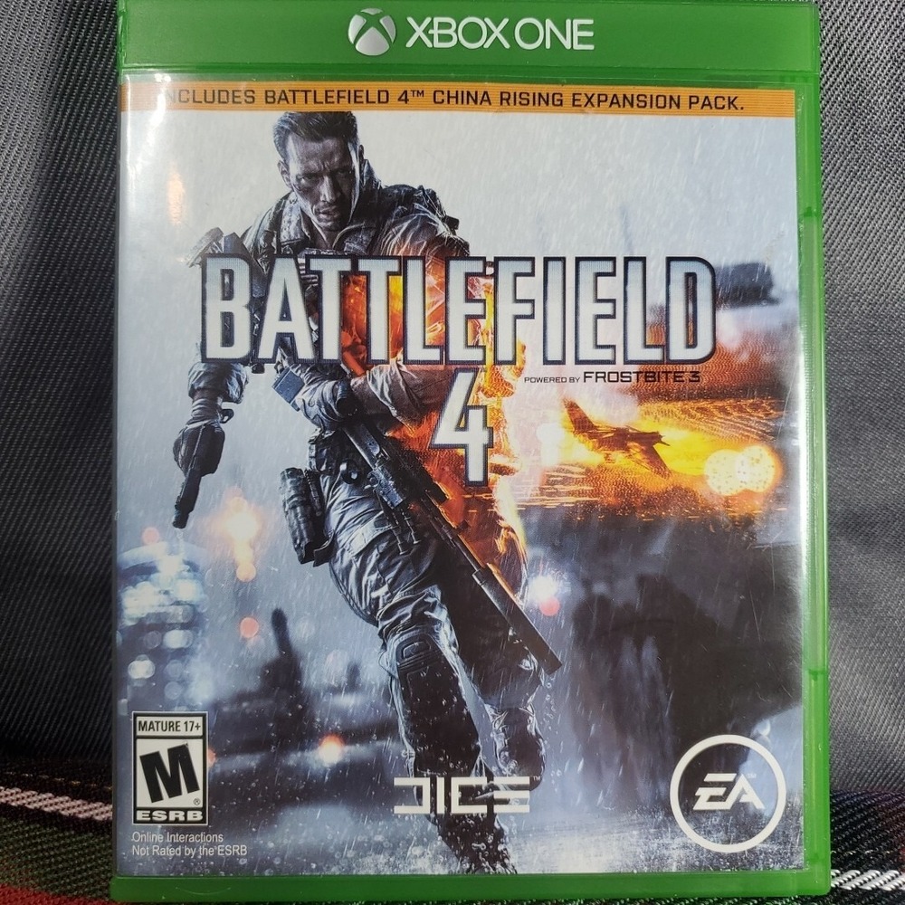 EA Battlefield 4 Xbox One Video Game Mature Green Action FPS Shooter DICE